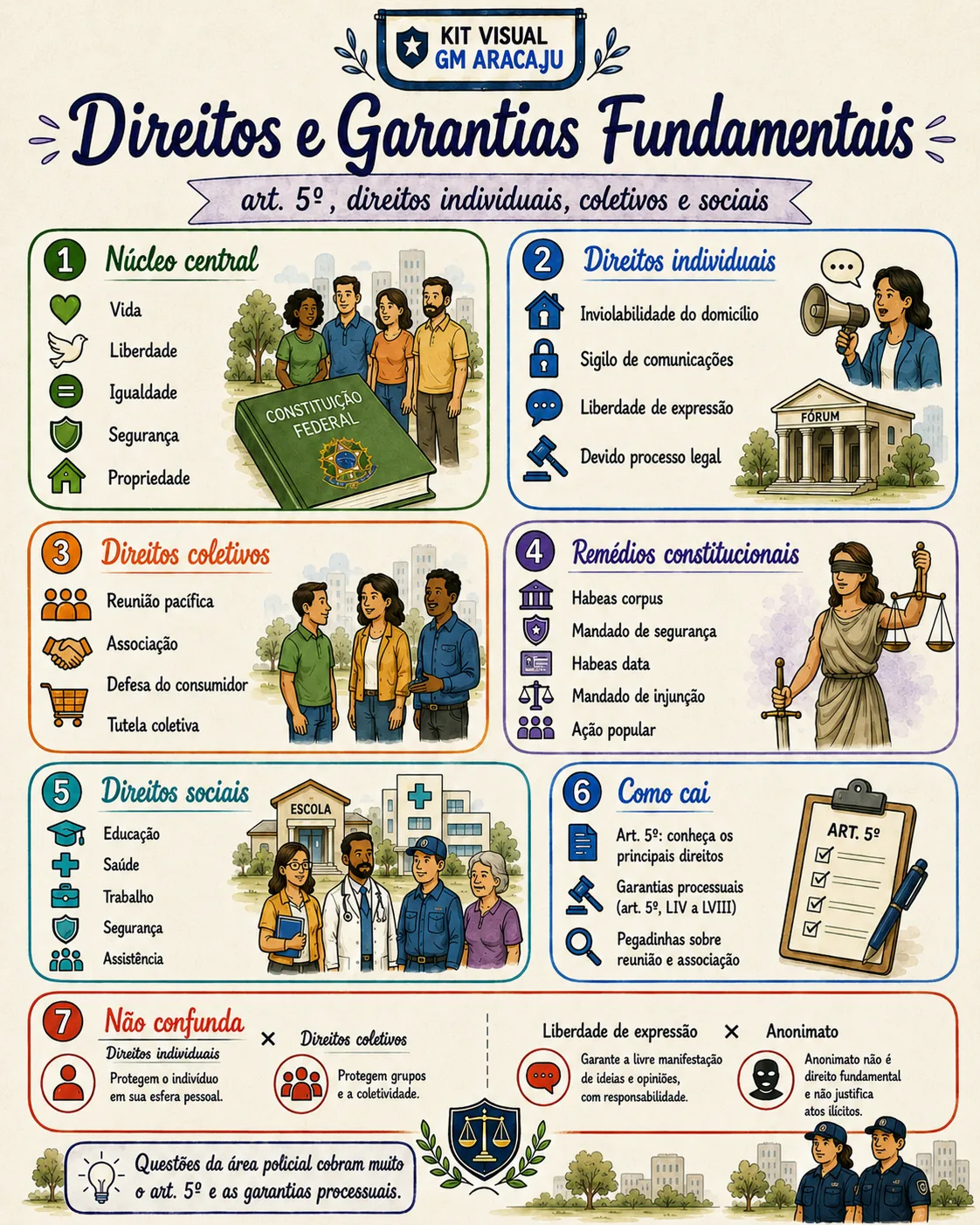 Prévia de página do Kit Visual GM Aracaju 2026
