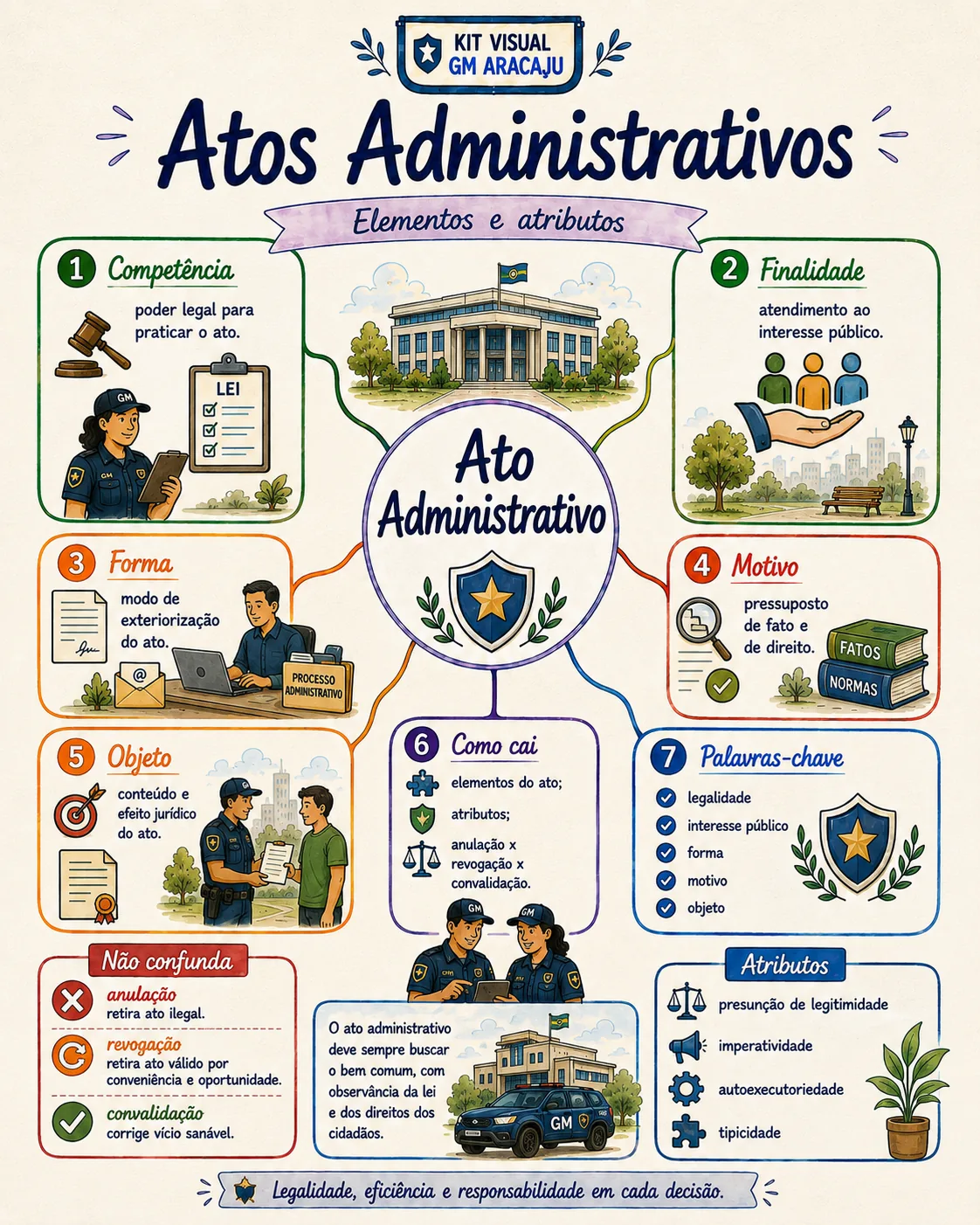Amostra visual do Kit Visual GM Aracaju 2026